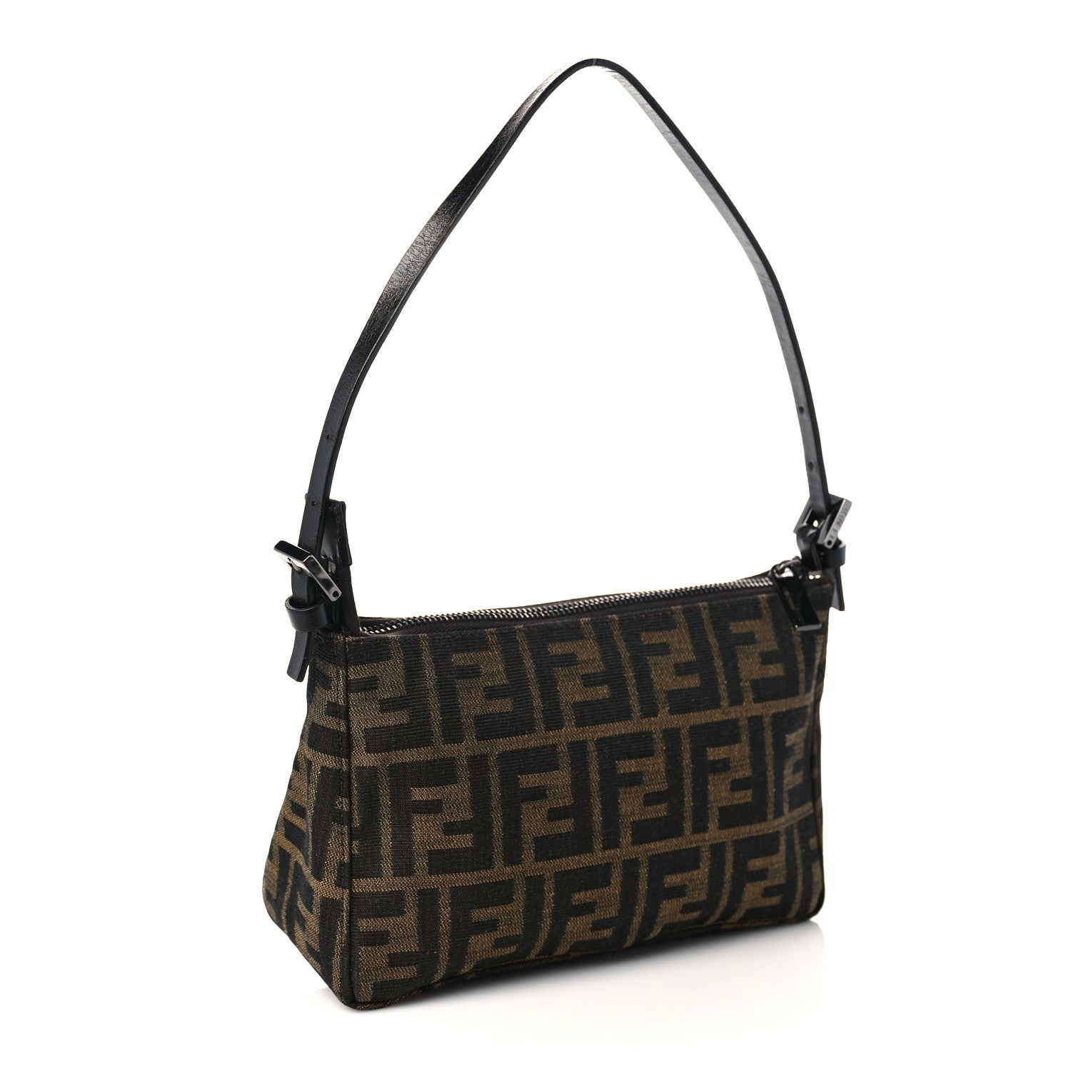 Fendi Zucca Mini Pochette Tobacco 2 of 7