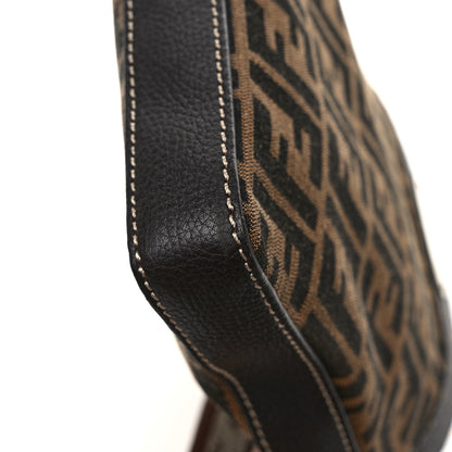 Fendi Zucca Cuoio Romano Selleria Messenger Tobacco Moro 13 of 13