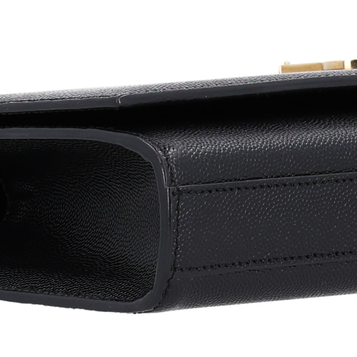 Saint Laurent Grain De Poudre Monogram Cassandre Clutch Black 10 of 10