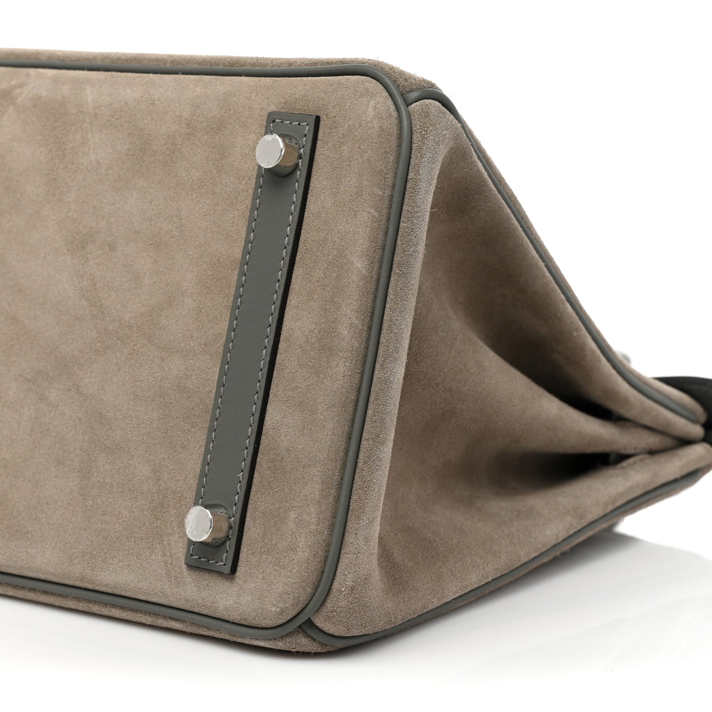 Veau Doblis Swift Grizzly Birkin 30 Gris Meyer Gris Caillou