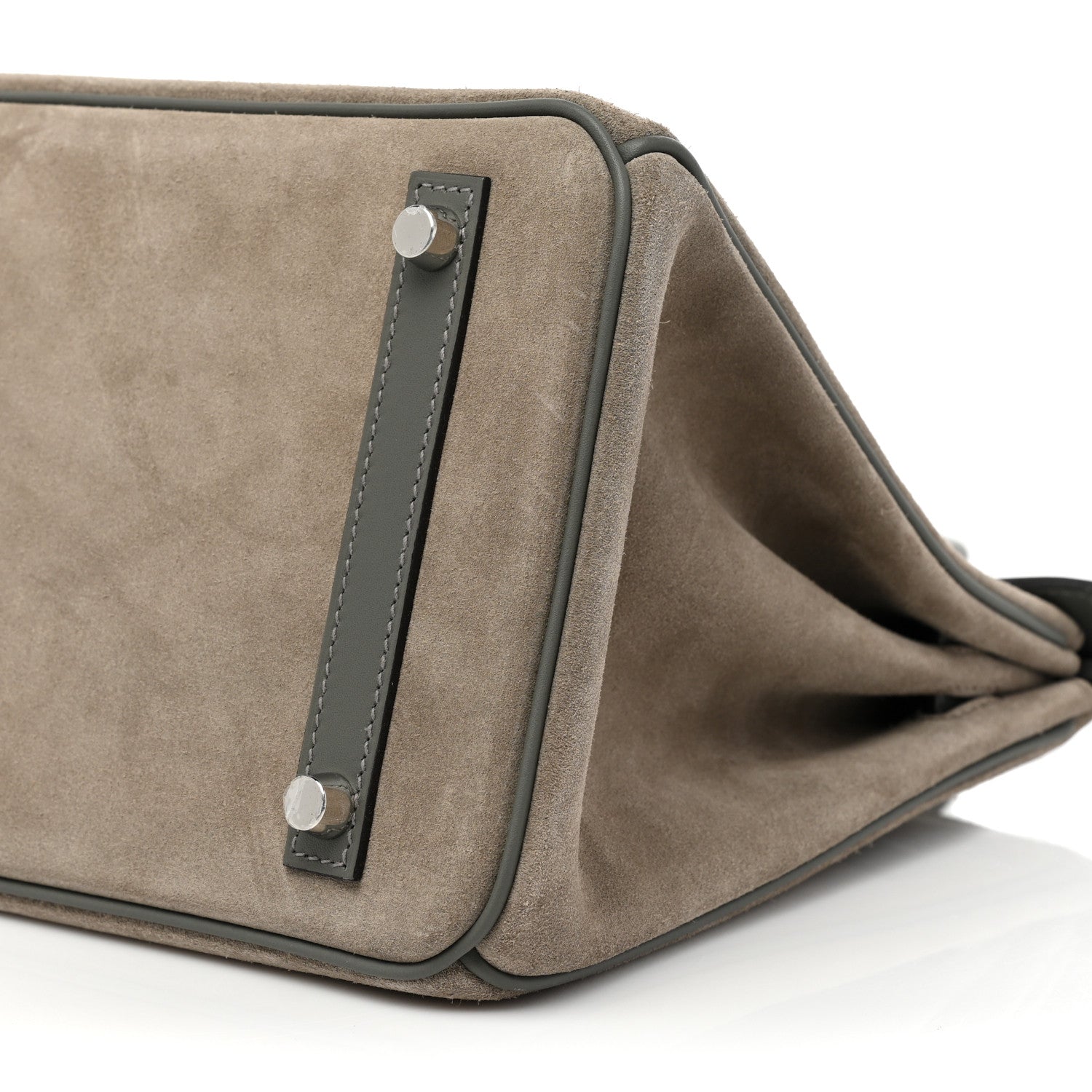 Hermes Veau Doblis Swift Grizzly Birkin 30 Gris Meyer Gris Caillou 6 of 10