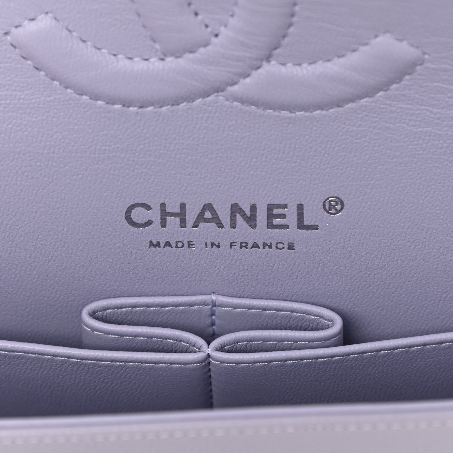 Chanel Caviar Quilted Medium Double Flap Light Purple 6 of 11