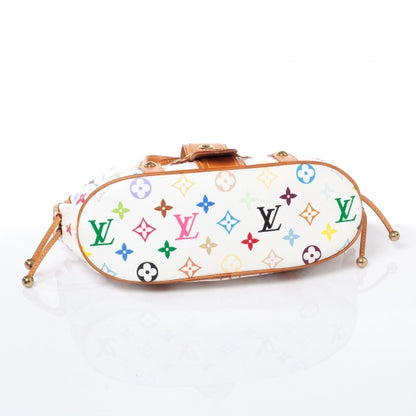 Louis Vuitton Monogram Multicolor Theda GM White 5 of 9