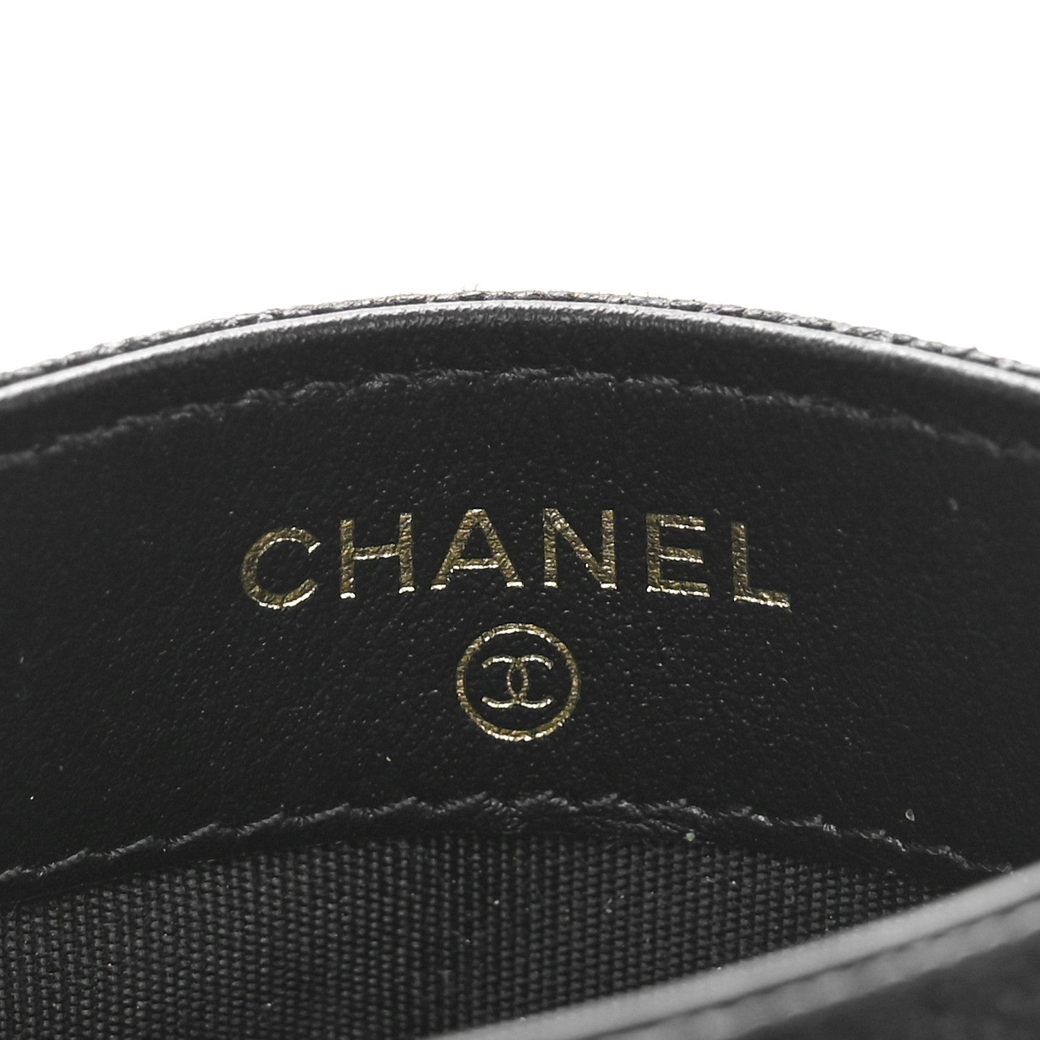 Chanel Caviar Quilted Vintage Mademoiselle Card Holder Black 6 of 8