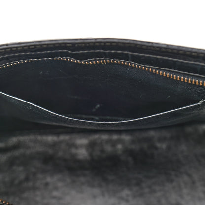 Chanel Patent Quilted CC Shoulder Bag Black 19 of 21