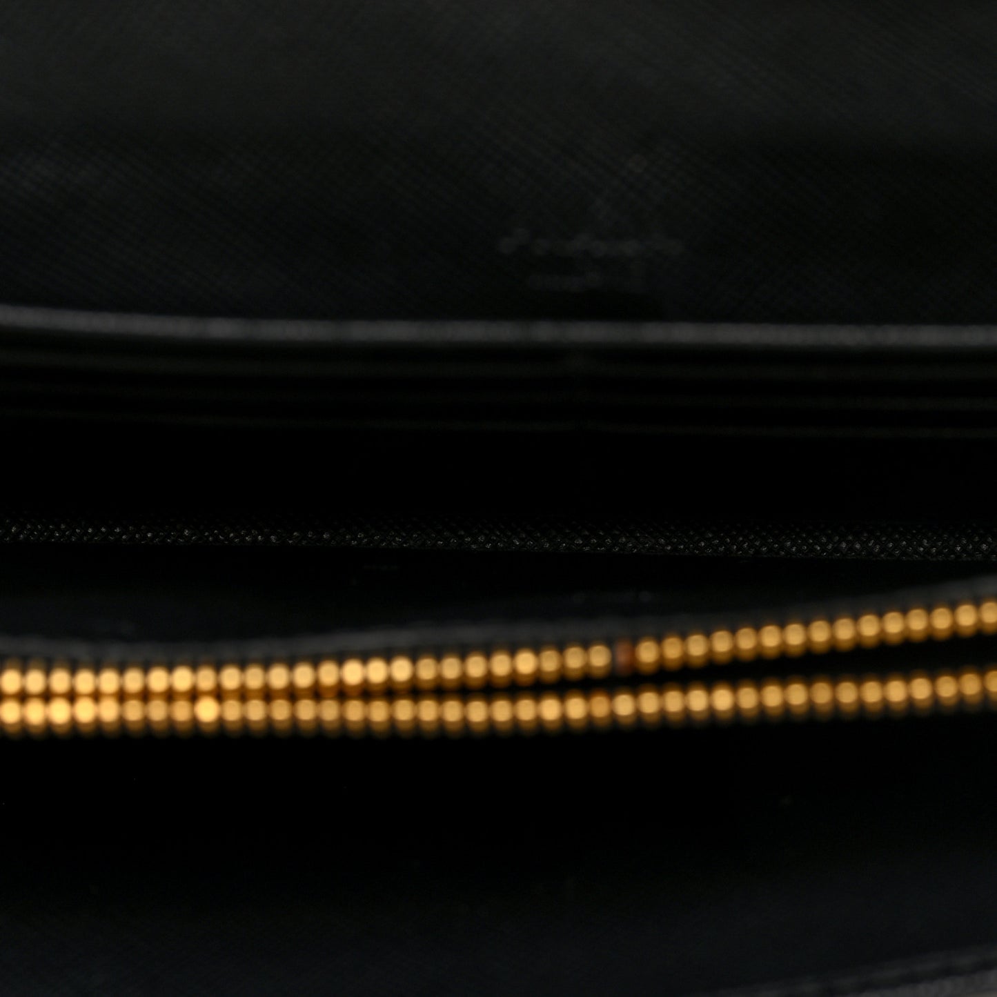 Saffiano Metal Continental Flap Wallet Black