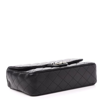 Chanel Lambskin Quilted Medium Westminster Pearl Flap Black 4 of 14