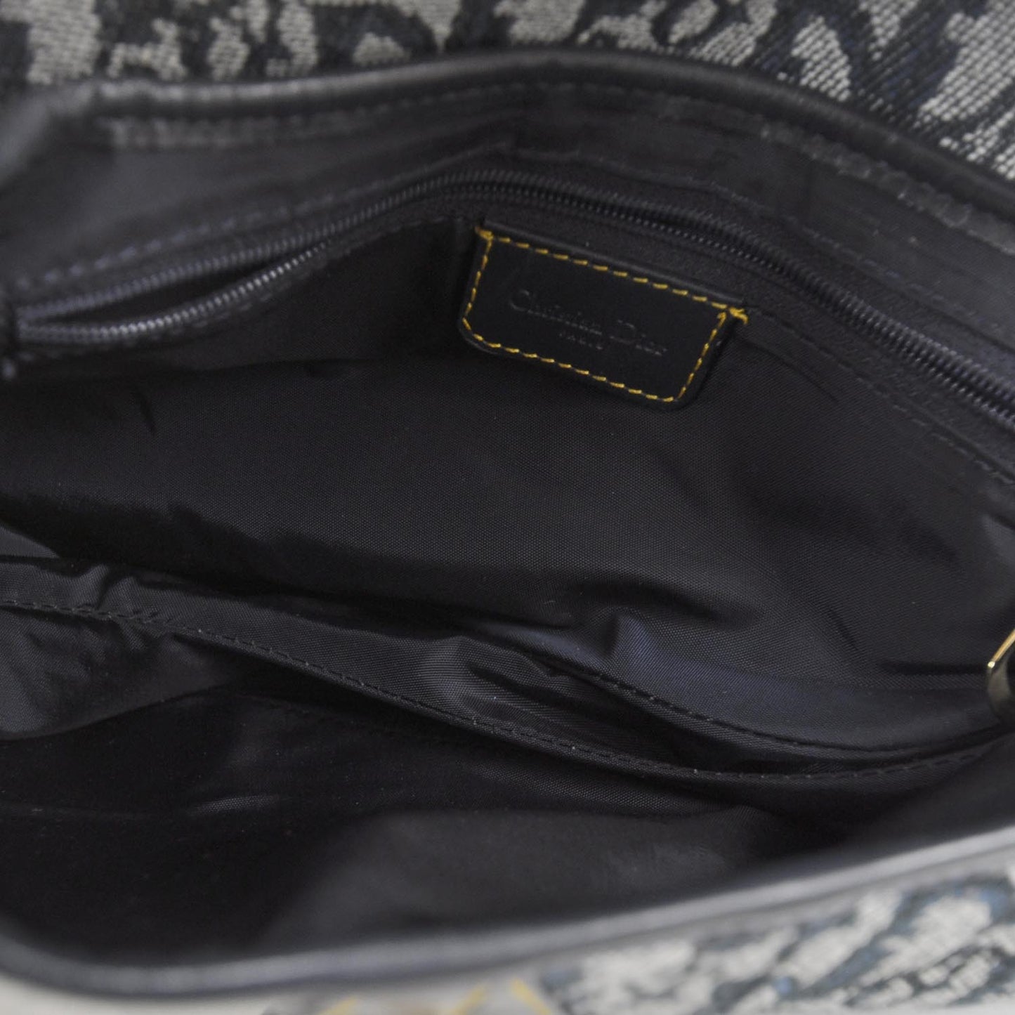 Monogram Saddle Bag Blue