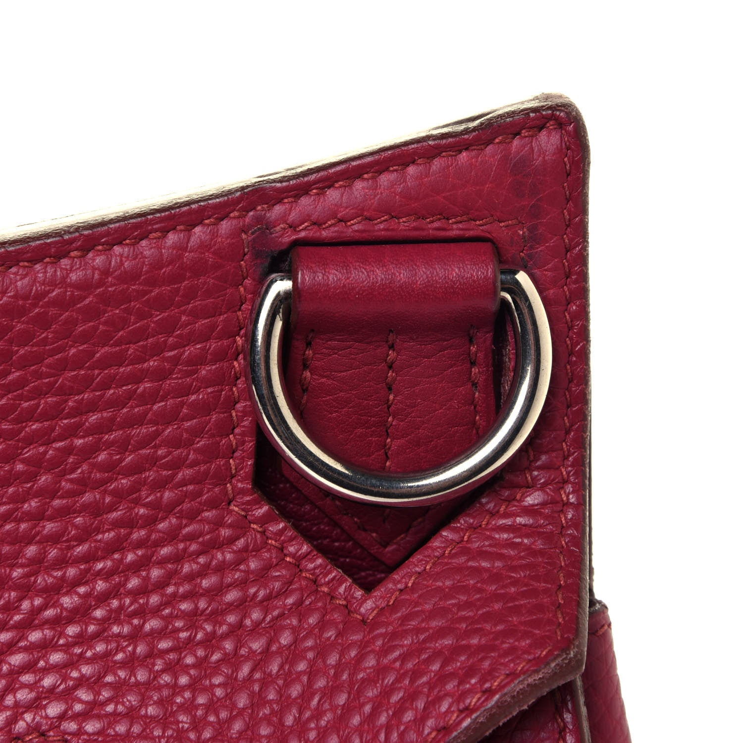 Hermes Taurillon Clemence Jypsiere 31 Rubis 14 of 17