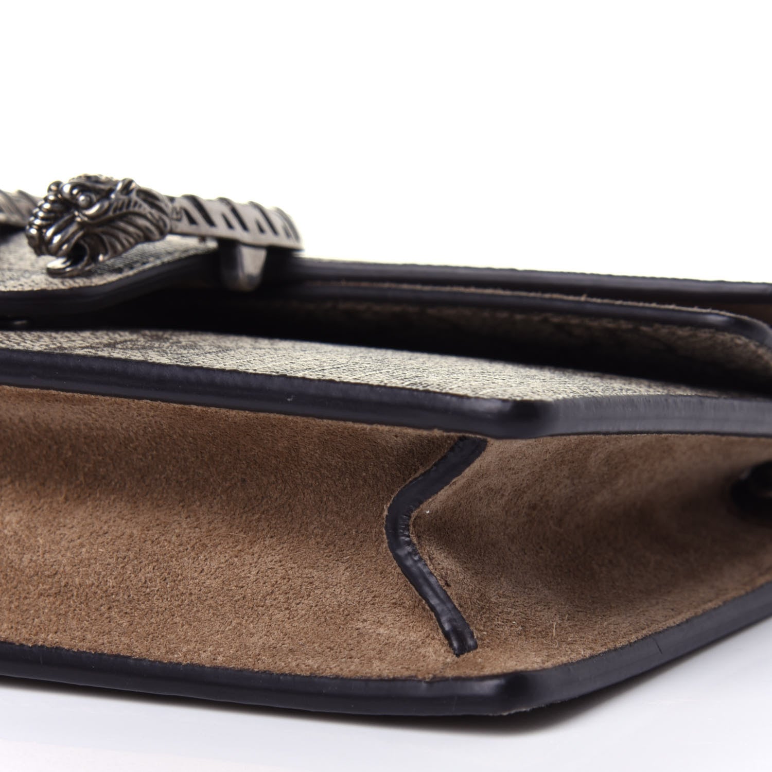 Gucci GG Supreme Monogram Super Mini Dionysus Shoulder Bag Taupe 7 of 10