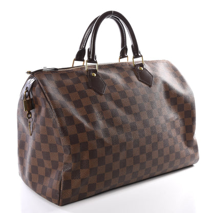 Louis Vuitton Damier Ebene Speedy 35 2 of 11