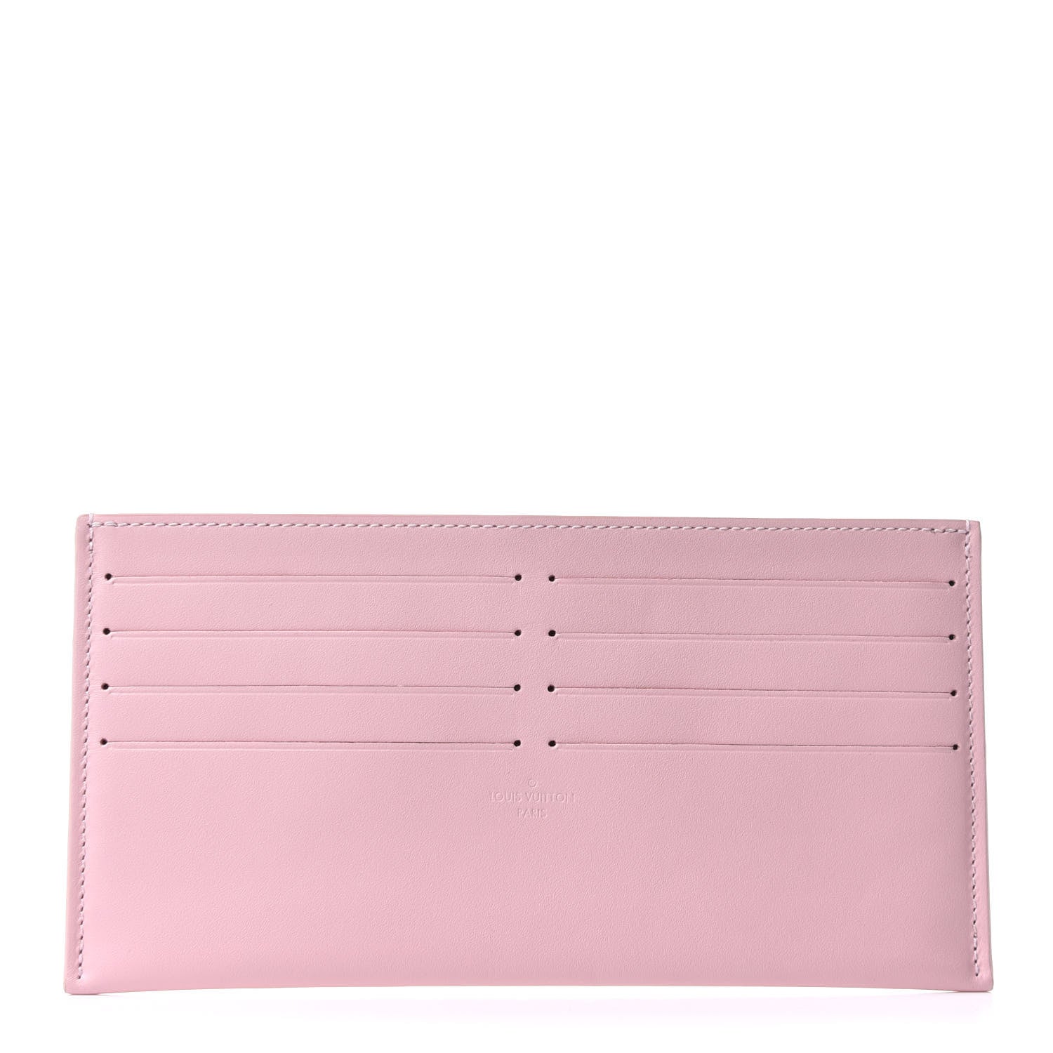 Louis Vuitton Calfskin Felicie Card Holder Insert Rose Ballerine 1 of 7