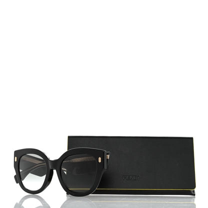 Fendi Acetate Cat Eye Sunglasses FF0452 Black 8 of 8