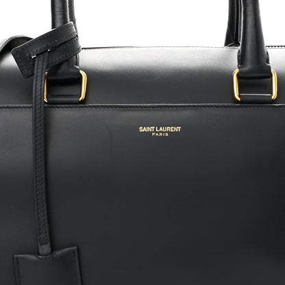 Saint Laurent Calfskin Classic Duffle 6 Marine 8 of 11
