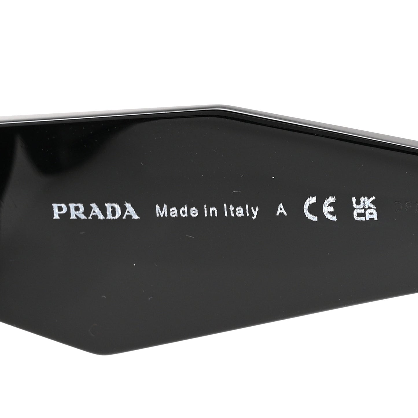 Acetate Symbole Sunglasses SPR 17W Black