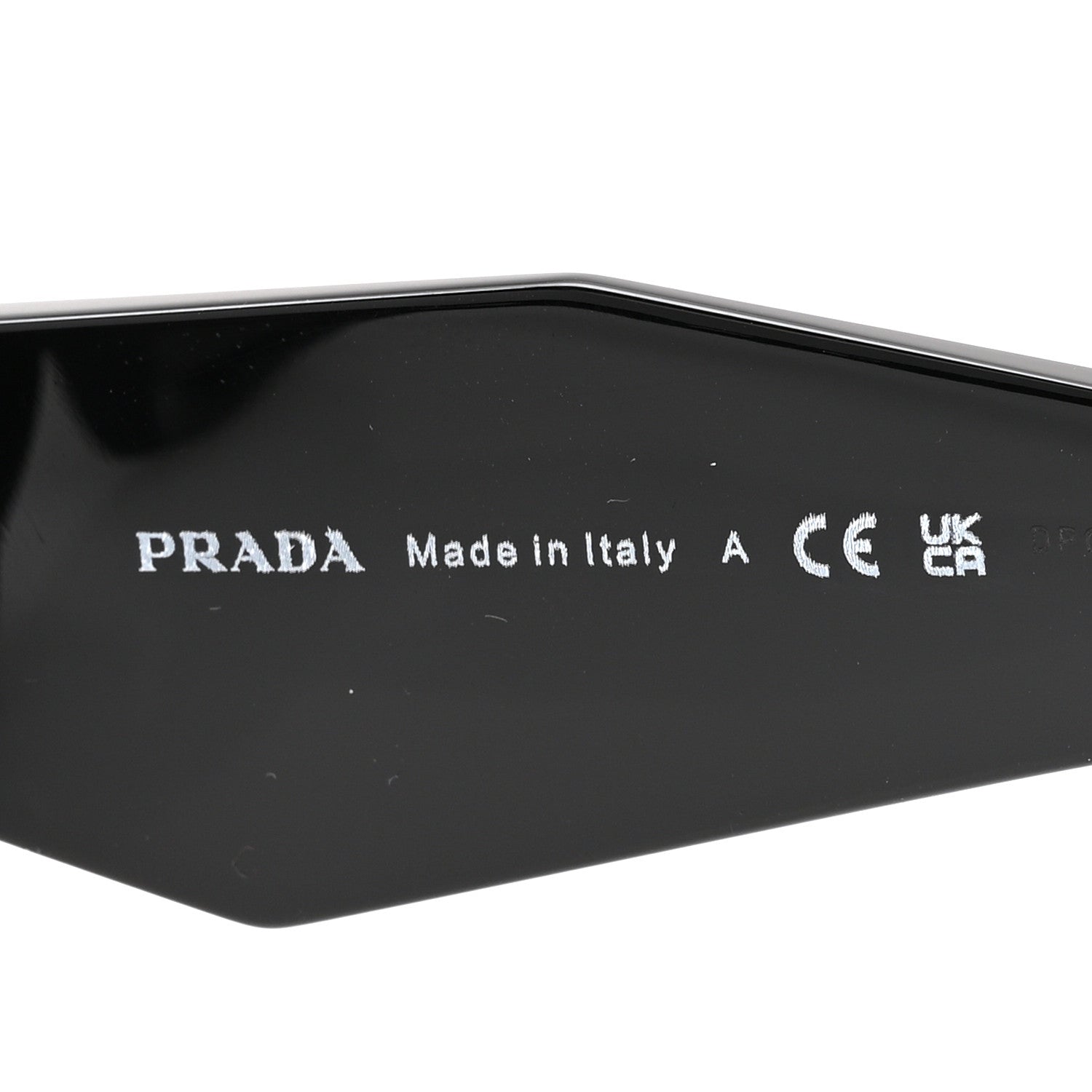 Prada Acetate Symbole Sunglasses SPR 17W Black 5 of 8