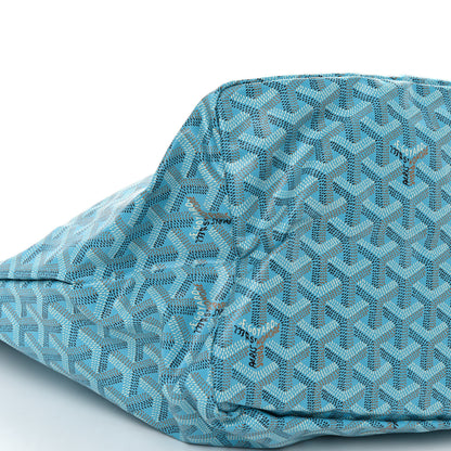 Goyard Goyardine Saint Louis GM Balise Beach Towel Set Turquoise 10 of 11