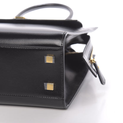 Saint Laurent Grain De Poudre Small Uptown Tote Black 9 of 10