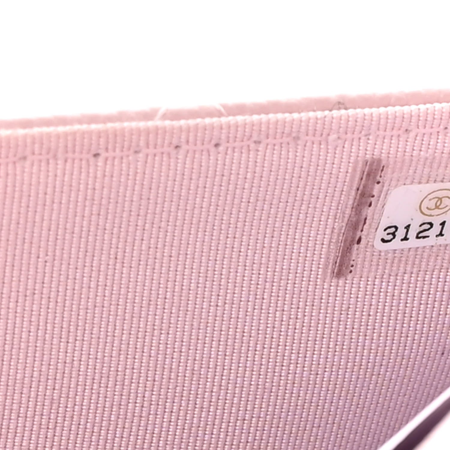 Chanel Caviar Quilted Wallet on Chain WOC Light Pink 8 of 13