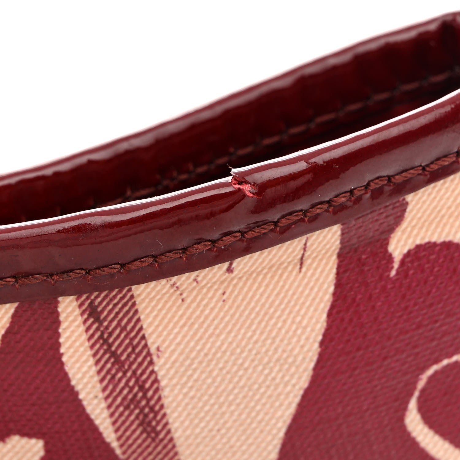 Burberry Nova Check Heart Tote Red 15 of 16