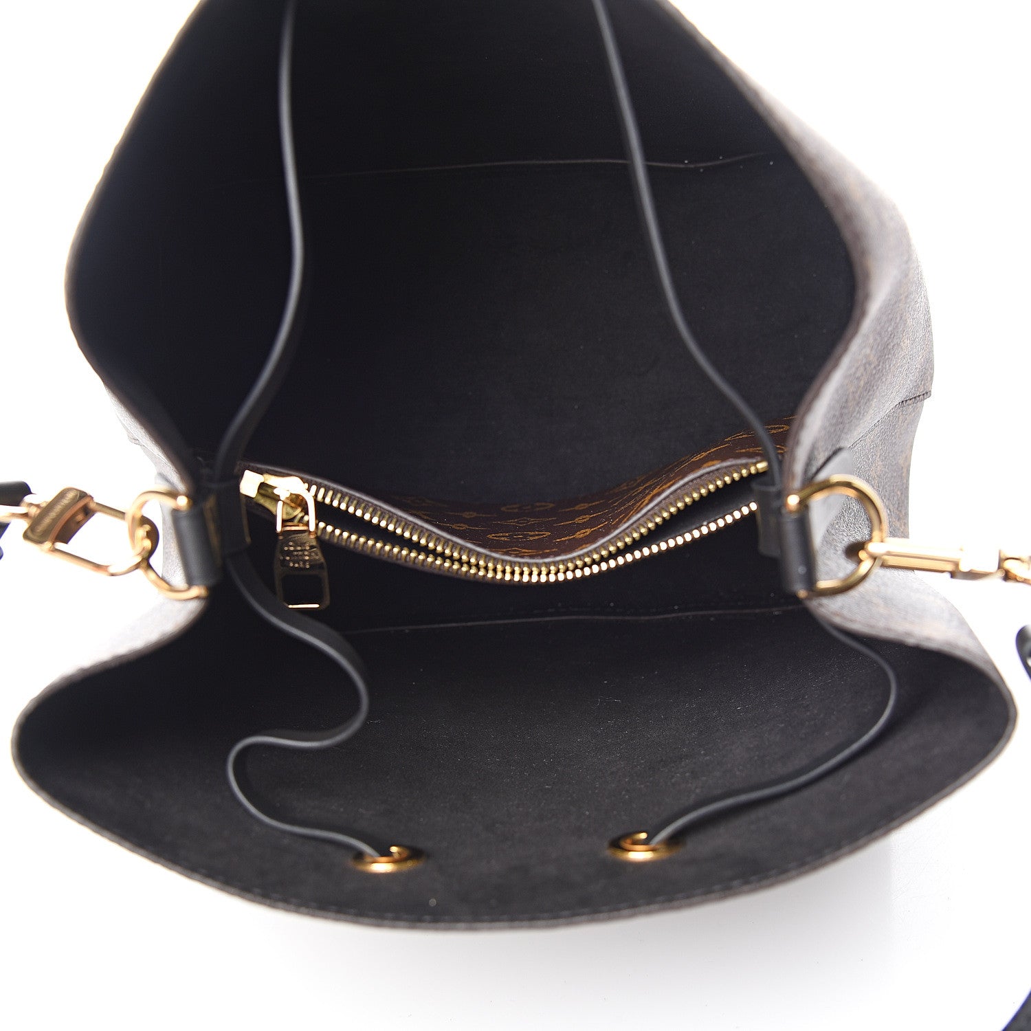 Louis Vuitton Monogram Neonoe MM Black 4 of 9