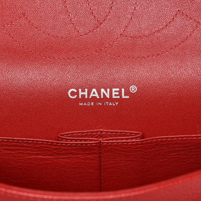 Chanel Caviar Quilted Jumbo Double Flap Red 6 of 10