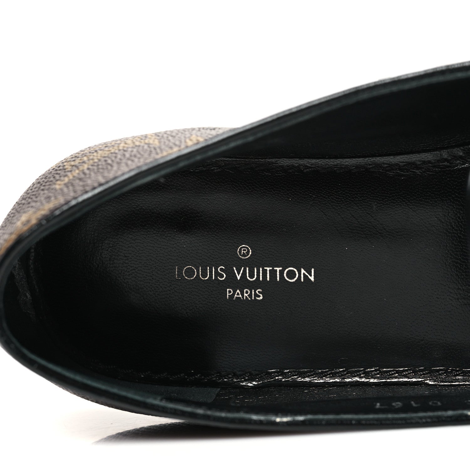 Louis Vuitton Monogram Society Loafers 36 8 of 11