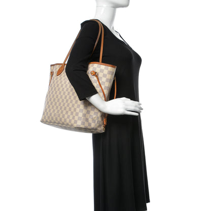 Louis Vuitton Damier Azur Neverfull MM 2 of 27