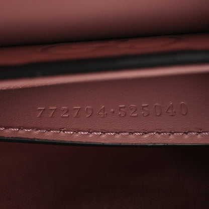 Gucci Calfskin GG Super Mini Shoulder Bag Pink 7 of 11