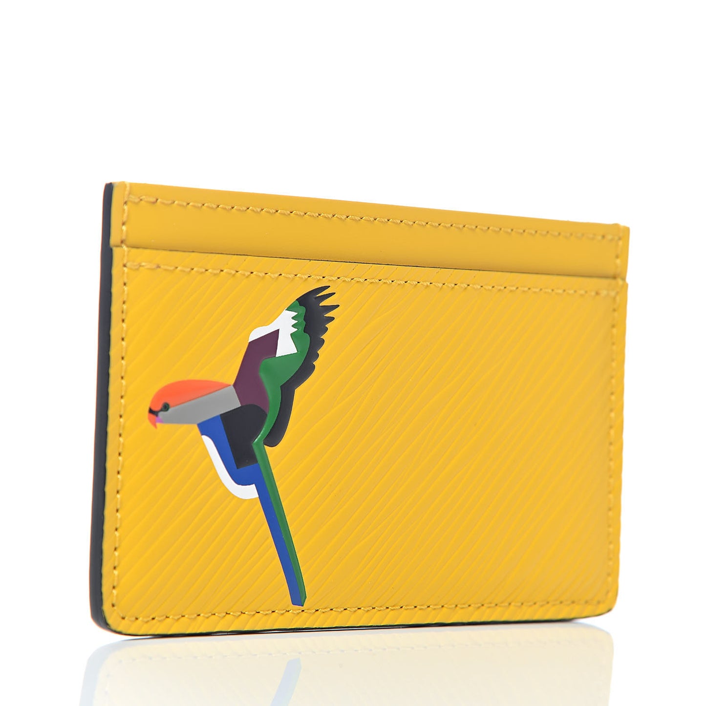 Epi Early Bird Card Holder Jonquille