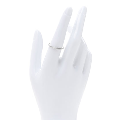Tiffany 18K White Gold Diamond Metro Band Ring 56 7.5 2 of 4