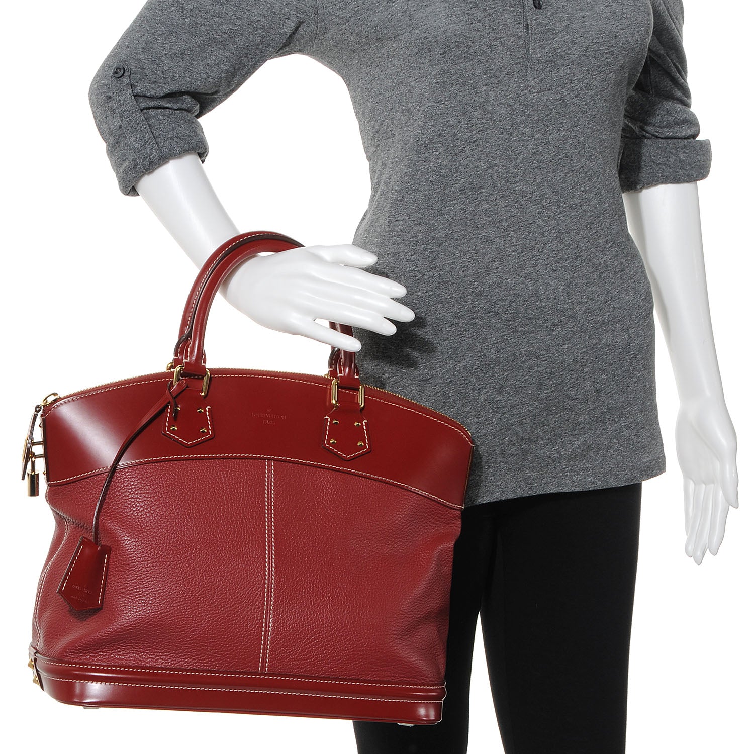 Louis Vuitton Suhali Lockit MM Tanami 2 of 7