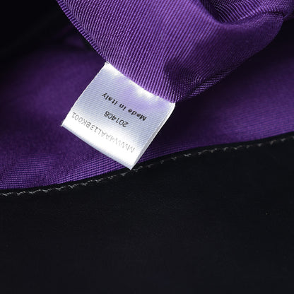 MCM Calfskin Lambskin Marion Bowler Bag Black 10 of 16