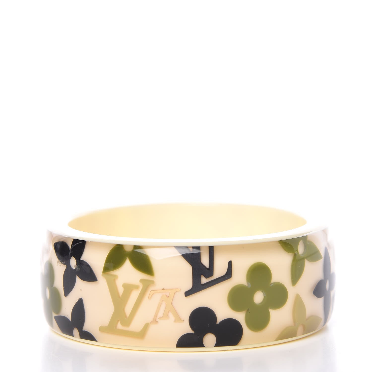 Louis Vuitton Resin Farandole Bracelet Large Ivory 3 of 3