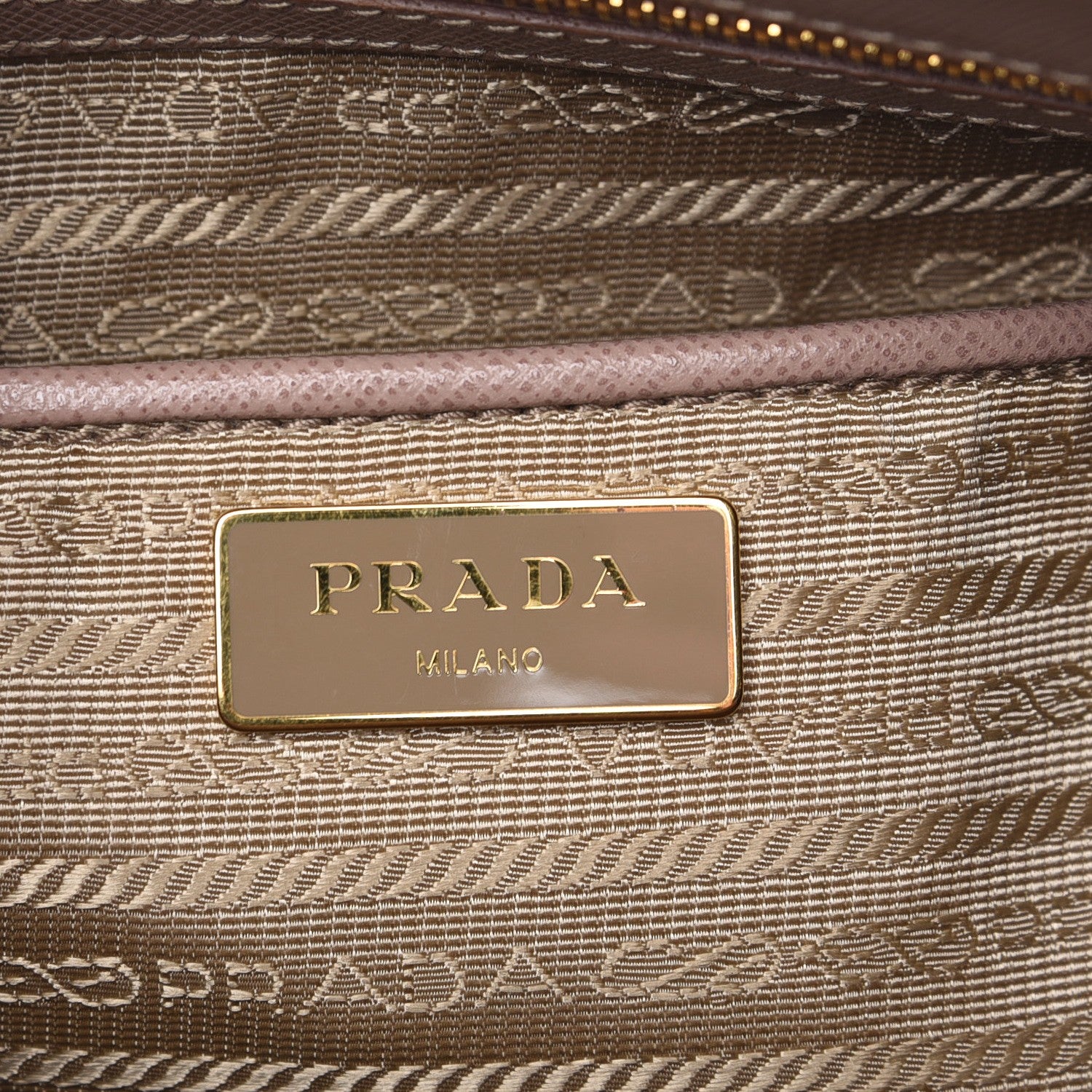 Prada Saffiano Medium Galleria Double Zip Tote Cammeo 7 of 9