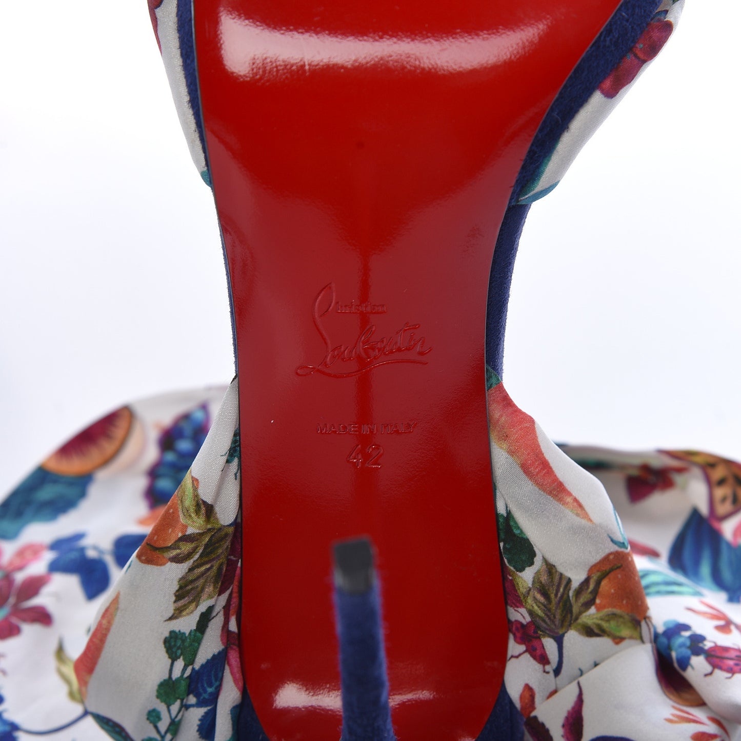 Veau Velours Crepe Verger Tres Frais 120 Sandals 42 Blue Multi