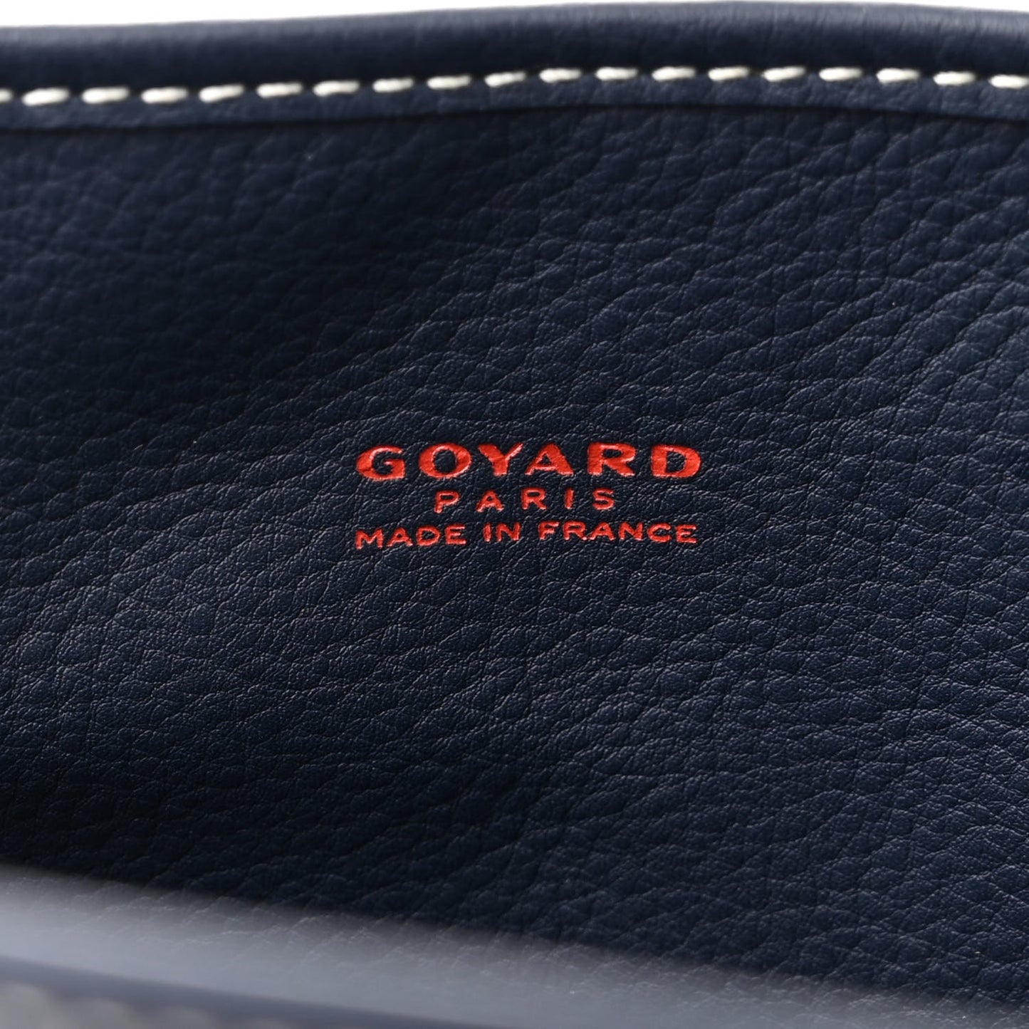 Goyardine Reversible Mini Anjou Navy