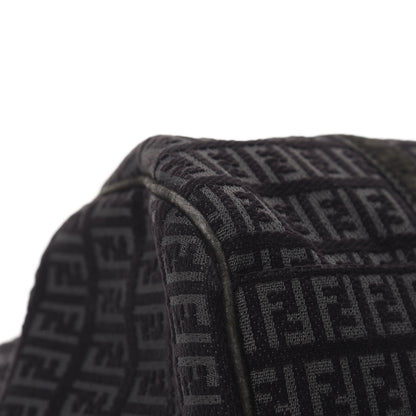 Fendi Zucchino Shoulder Bag Black 8 of 15