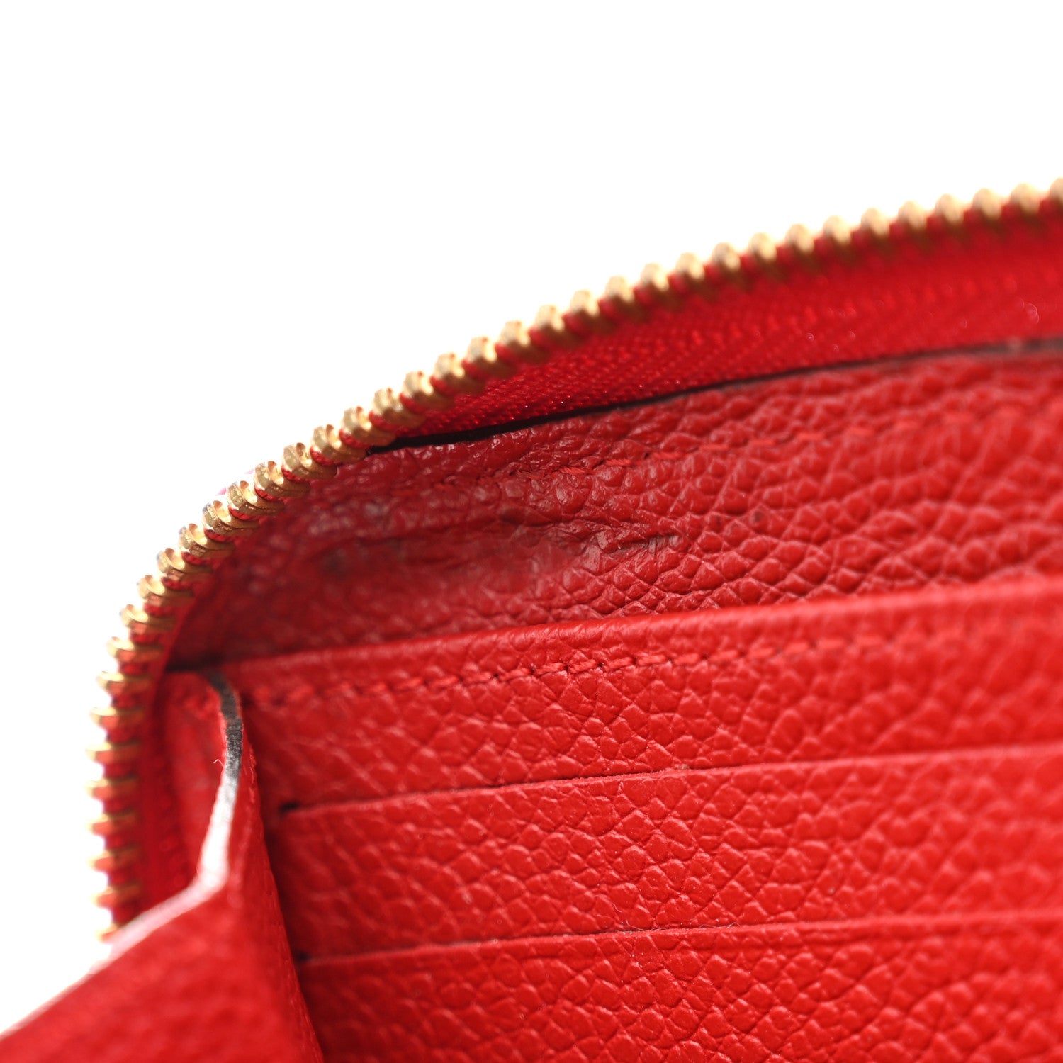 Louis Vuitton Empreinte Zippy Wallet Cherry 9 of 12