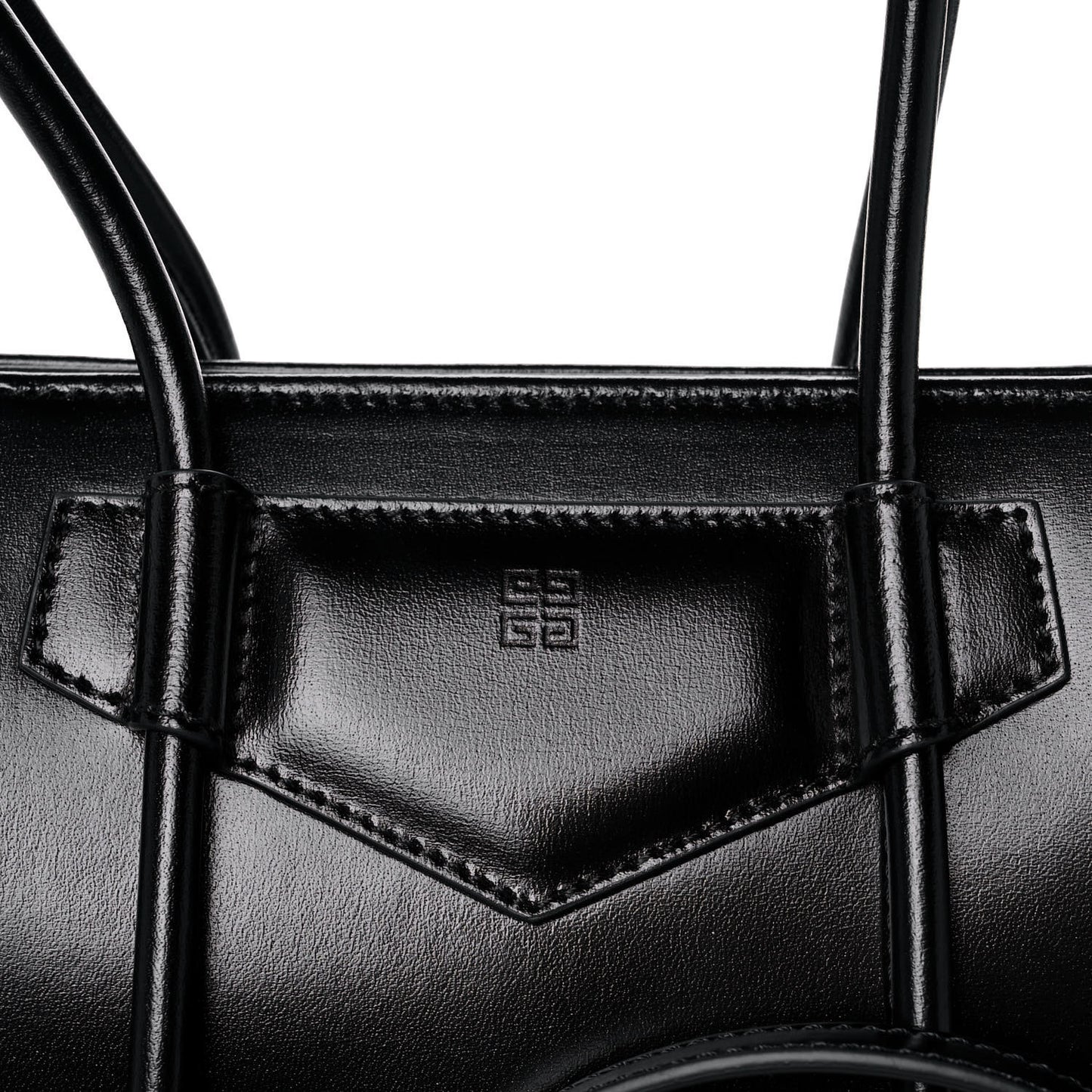 Box Calfskin Mini Lock Antigona Black