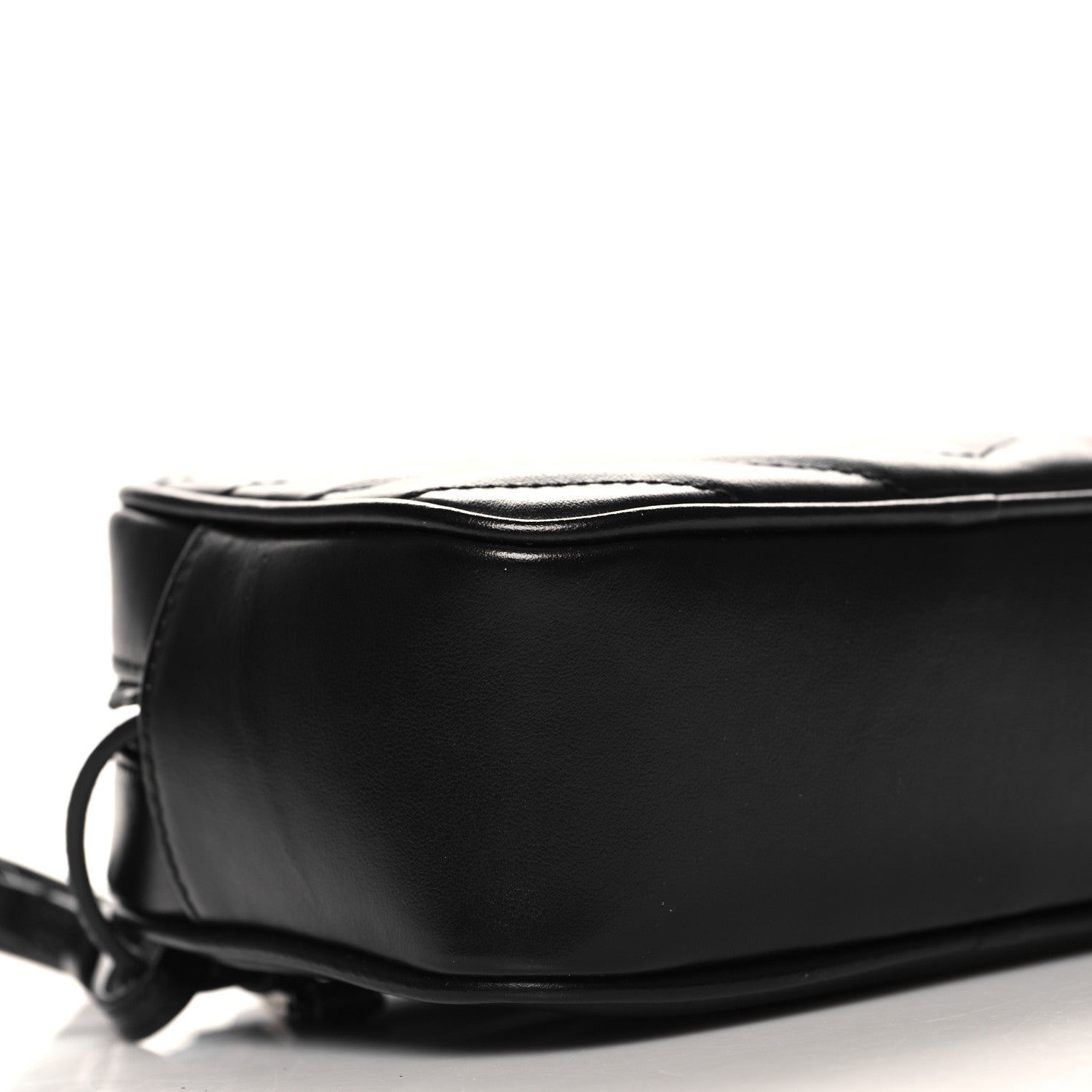 Saint Laurent Calfskin Matelasse Monogram Lou Belt Bag Black 9 of 10