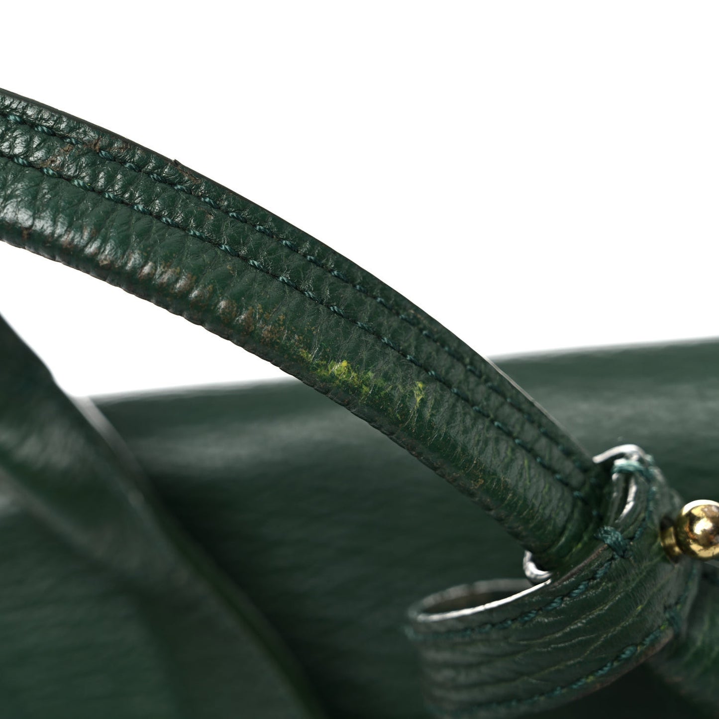 Textured Calfskin Medium Pashli Satchel Jade