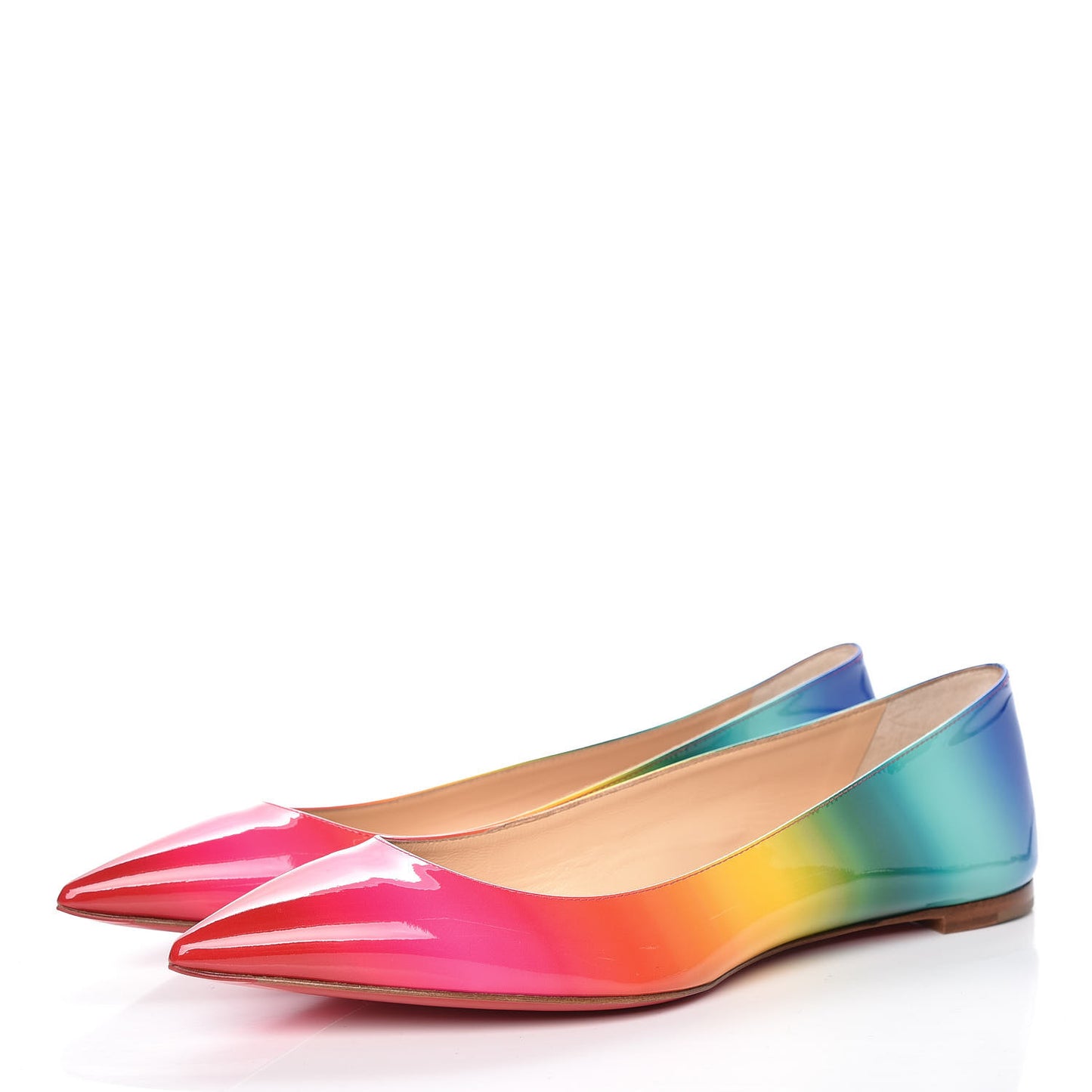 Patent Rainbow Ballalla Flats 40.5 Multicolor
