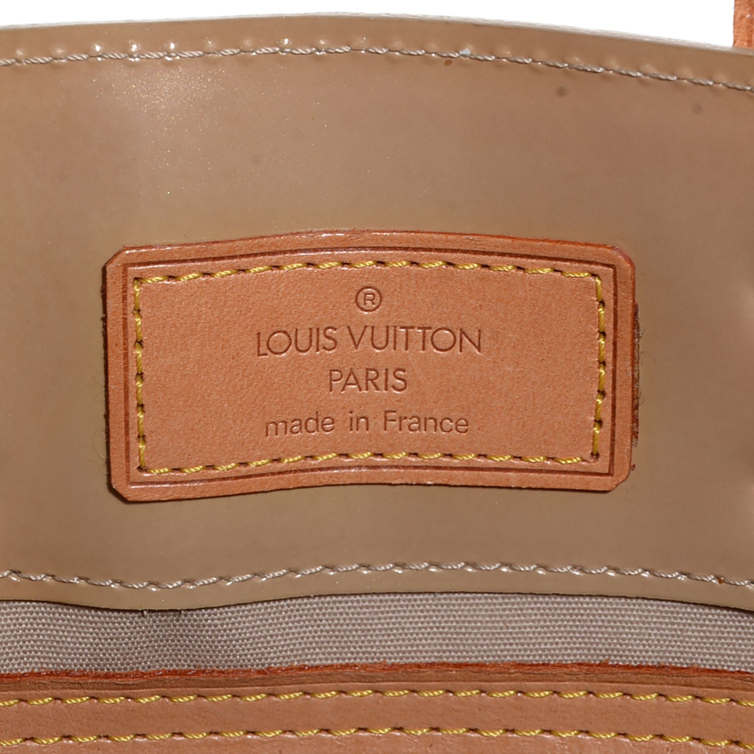 Louis Vuitton Vernis Reade PM Beige 6 of 7