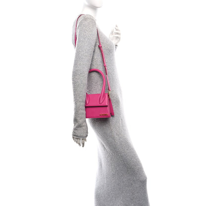 Jacquemus Calfskin Le Chiquito Moyen Dark Pink 2 of 9
