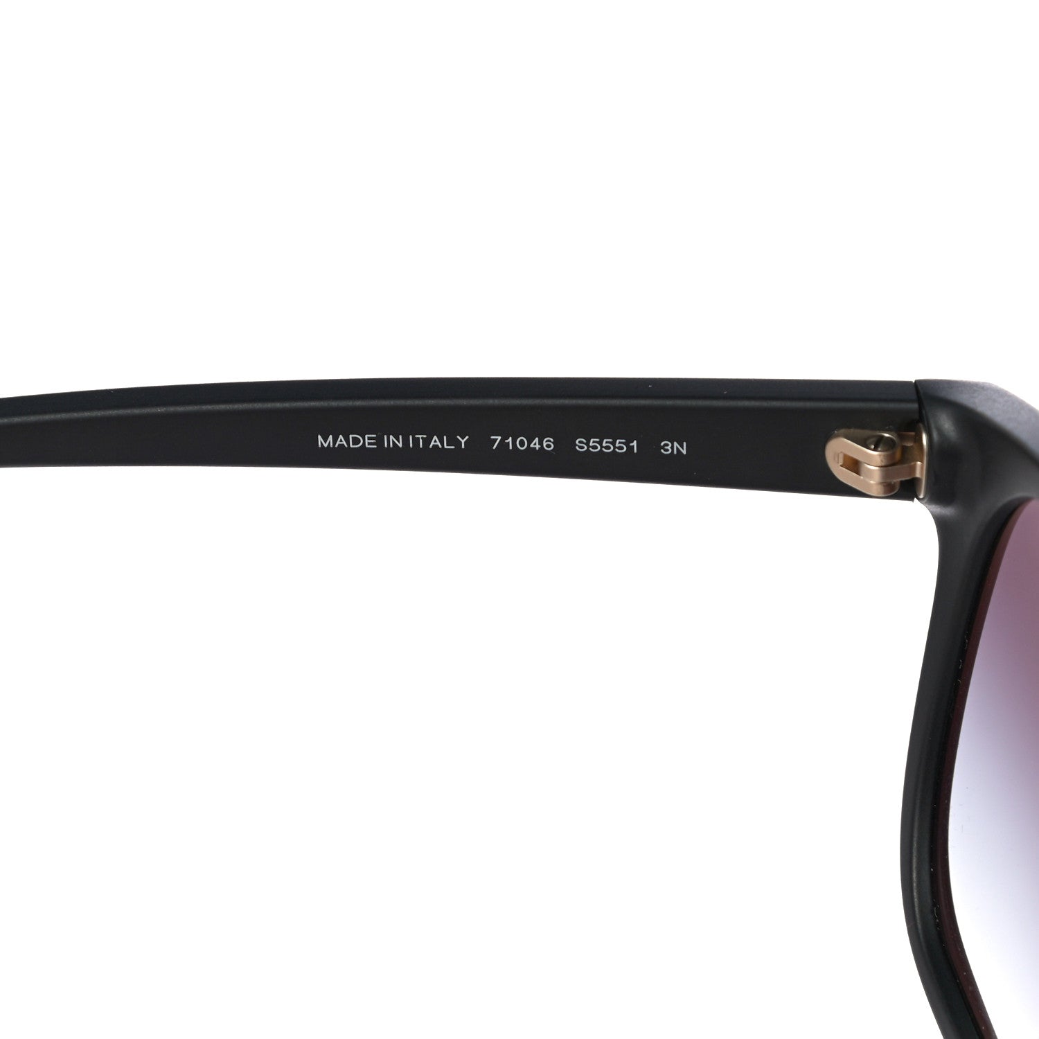 Chanel Acetate Visor Sunglasses 71046 Matte Black 7 of 9