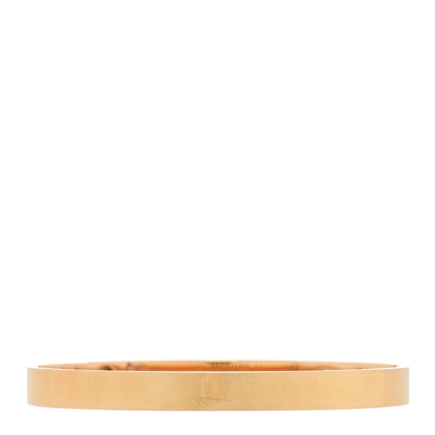Hermes 18K Rose Gold Diamond PM Collier De Chien Bracelet SH 3 of 4