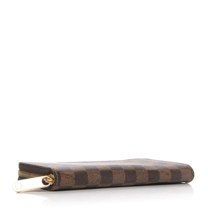 Louis Vuitton Damier Ebene Zippy Wallet 4 of 9