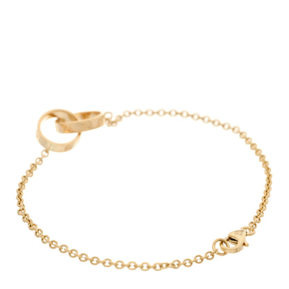 Cartier 18K Yellow Gold Interlocking LOVE Bracelet 2 of 5