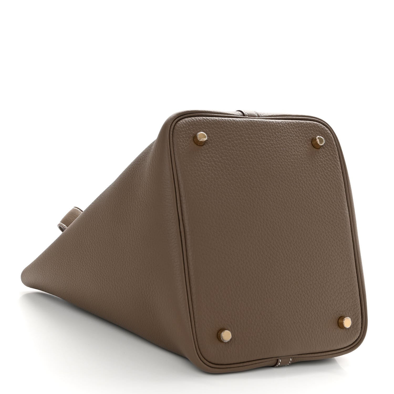 Hermes Taurillon Clemence Picotin Lock 18 PM Etoupe 4 of 10